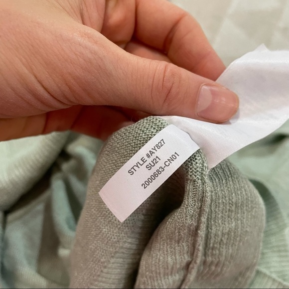 J crew relaxed fit linen crewneck sweater mint - Picture 6 of 7